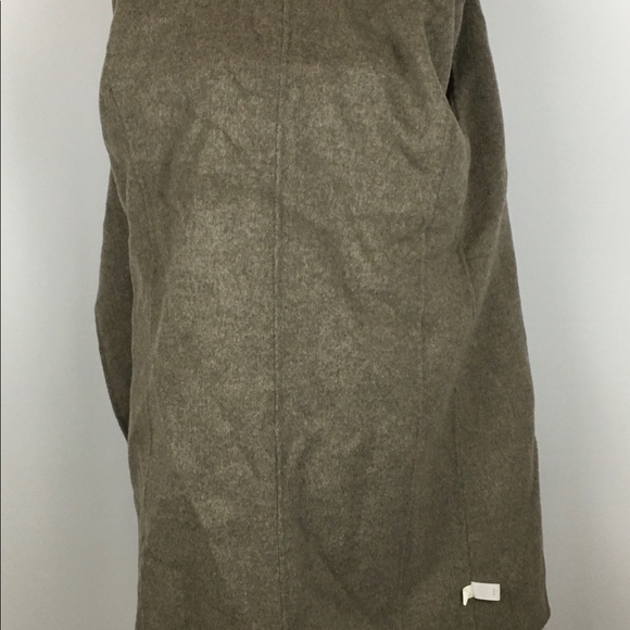 J Jill Wool Angora Funnel Neck Wrap Jacket Medium - Picture 11 of 13